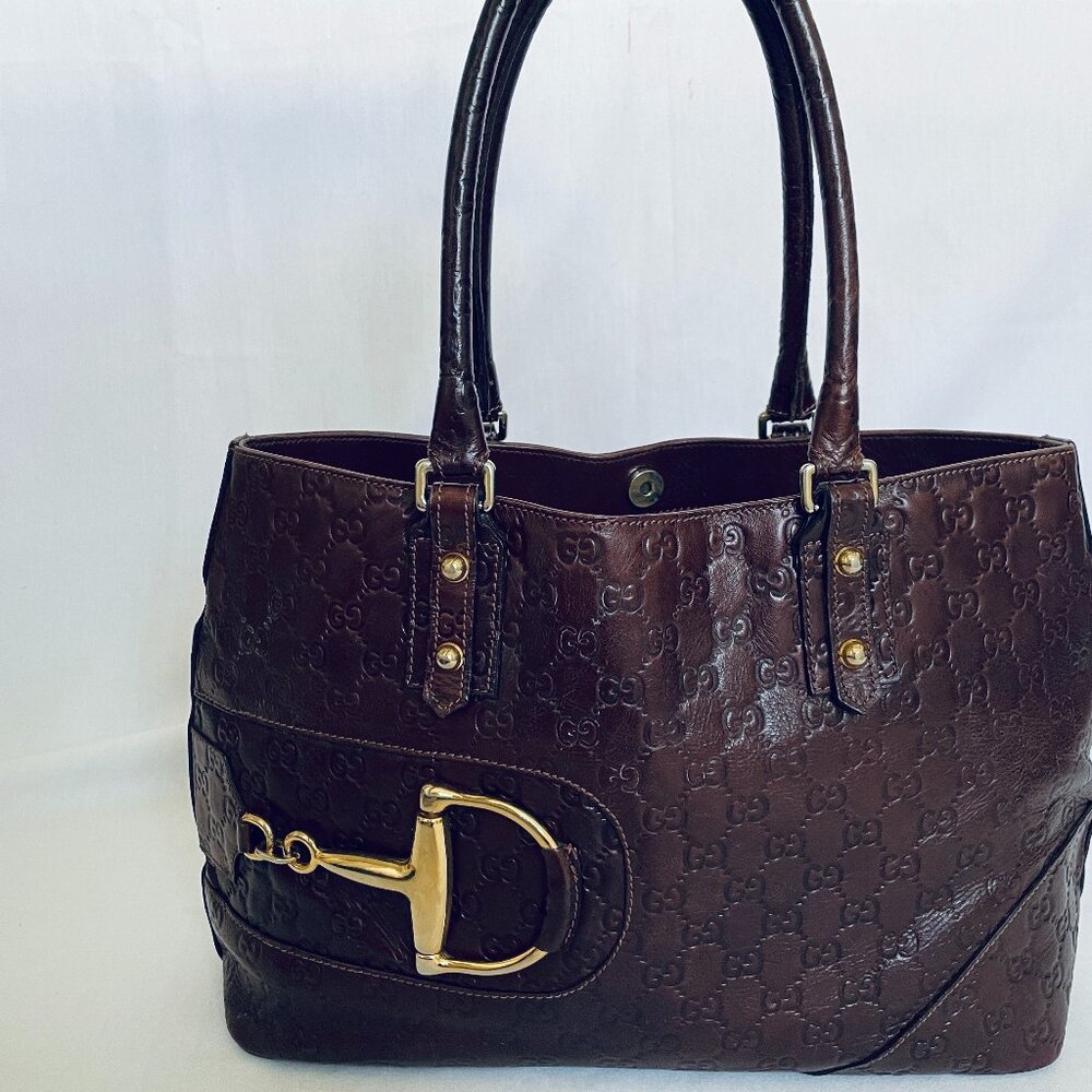 Gucci Hasler Horsebit  tote